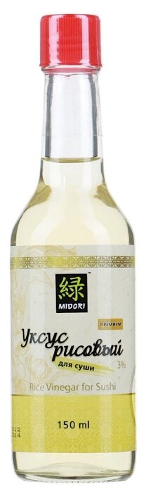 Уксус MIDORI Рисовый для суши 3% (фото modal 1)