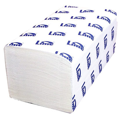 Полотенца бумажные Lime белые двухслойные 290200 (фото modal 1)