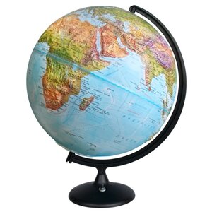 Глобус физико-политический Глобусный мир Двойная карта 420 мм (16035) (фото modal nav 1)