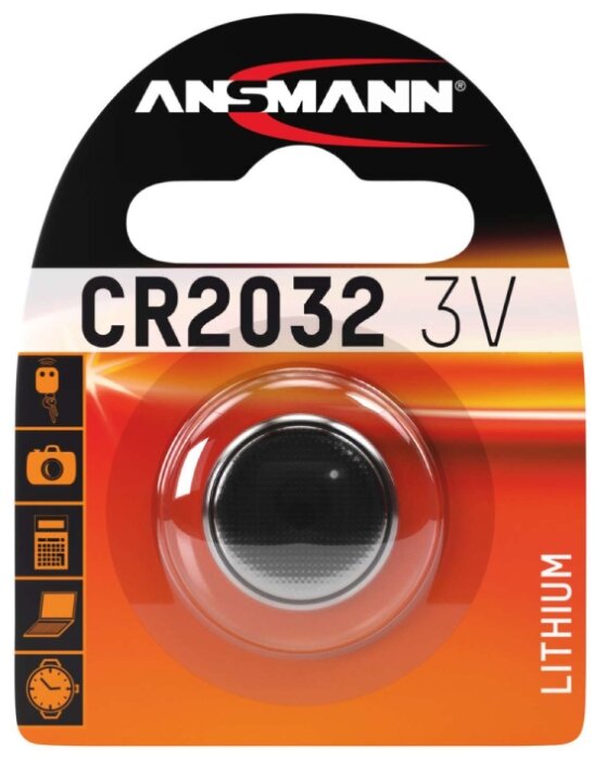 Батарейка ANSMANN CR2032 (фото modal 1)
