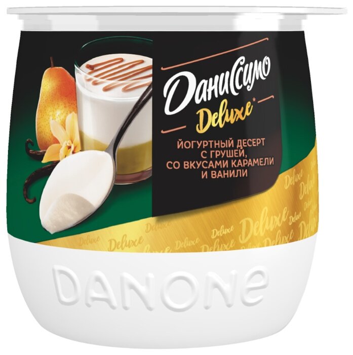 Йогурт Даниссимо Deluxe с грушей, ванилью и карамелью 4.2%, 160 г (фото modal 3)