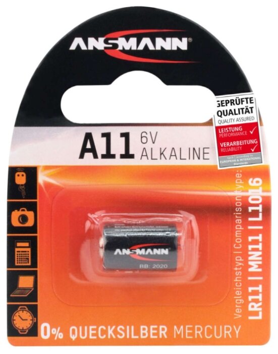 Батарейка ANSMANN A11 (фото modal 2)