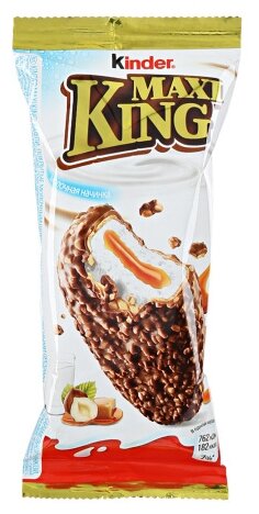 Пирожное Kinder Maxi King с молочно-карамельной начинкой 37.5%, 35 г (фото modal 2)