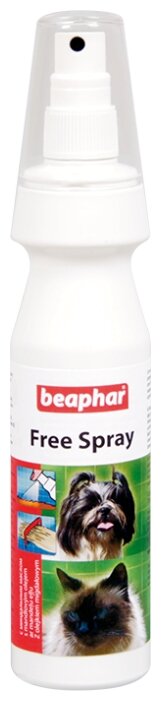 Спрей Beaphar Free Spray от колтунов для собак и кошек с миндальным маслом 150 мл (фото modal 1)