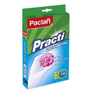 Перчатки Paclan Practi латексные (фото modal nav 5)