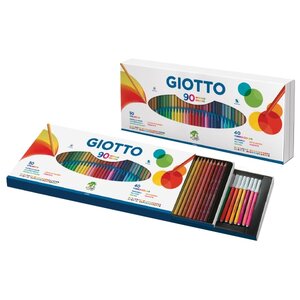 GIOTTO Набор цветных карандашей Stilnovo и фломастеров Turbo Color (фото modal nav 1)