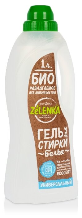Гель для стирки Zelenka универсальное (фото modal 2)