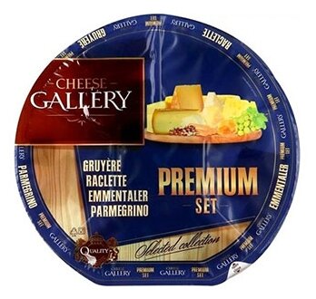 Сыр Cheese Gallery Сырная тарелка Premium Set 38% (фото modal 1)