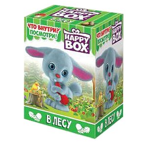 Игрушка с конфетами Happy Box В лесу 18 г (фото modal nav 1)