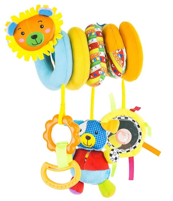 Подвесная игрушка Biba Toys Счастливые животные (HA910) (фото modal 1)