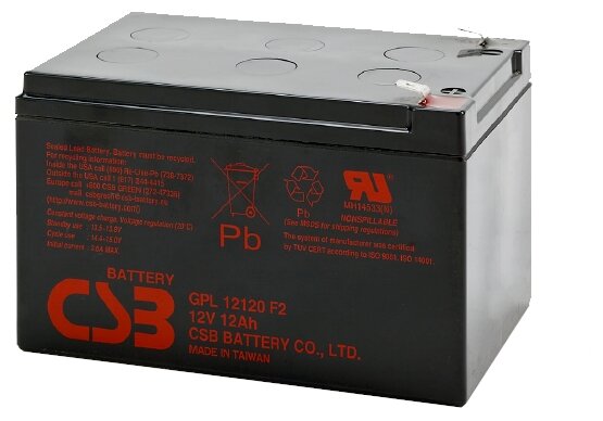 Аккумуляторная батарея CSB GPL 12120 12 А·ч (фото modal 1)