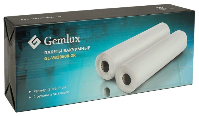 Пакеты для хранения продуктов Gemlux GL-VB20600-2R (фото modal 1)