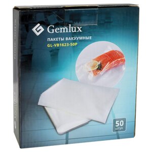 Пакеты для хранения продуктов Gemlux GL-VB1623-50P (фото modal nav 1)