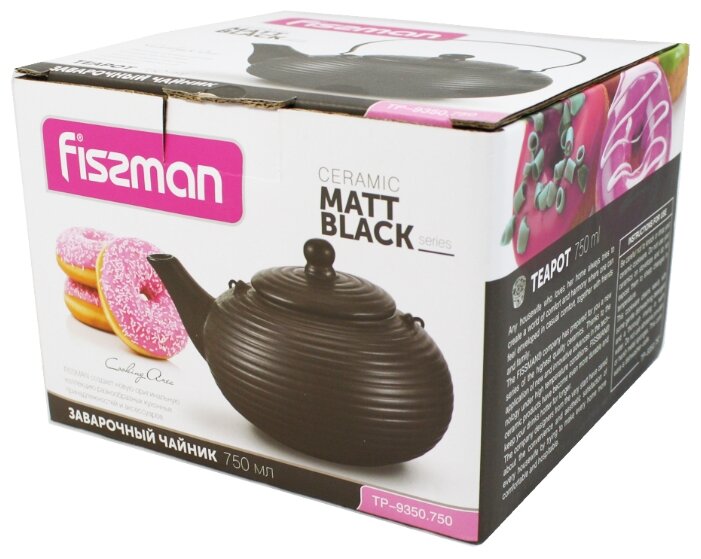 Fissman Заварочный чайник с ситечком 9350 750 мл (фото modal 7)