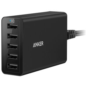 Сетевая зарядка ANKER PowerPort 5 USB (фото modal nav 1)