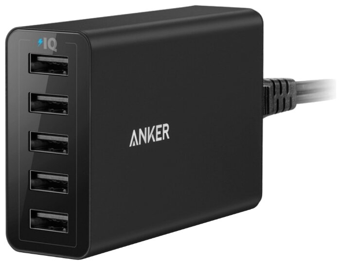 Сетевая зарядка ANKER PowerPort 5 USB (фото modal 1)