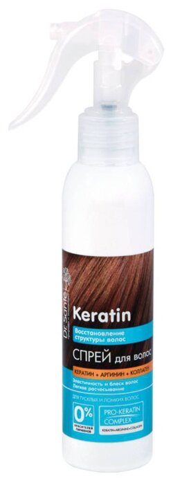 Dr. Sante Keratin, Arginine and Collagen Спрей для волос Легкое расчесывание (фото modal 1)