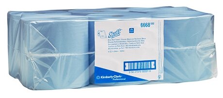 Полотенца бумажные Scott Xtra голубые 6668 (фото modal 1)