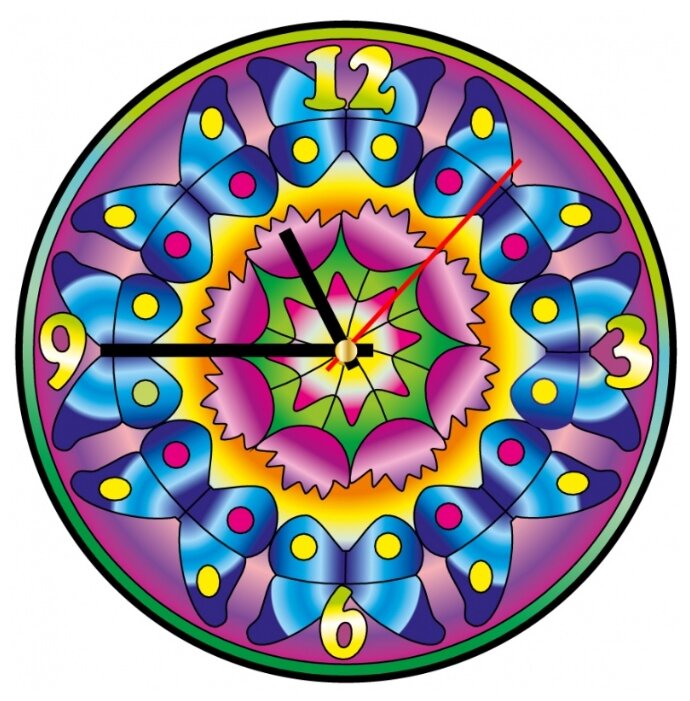Набор для творчества Color Kit Бабочки HV007 12 цв. (фото modal 1)