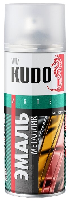 Эмаль KUDO универсальная металлик Reflective finish (фото modal 1)