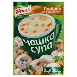 Knorr Чашка супа Грибной суп с сухариками 16 г (фото modal nav 3)
