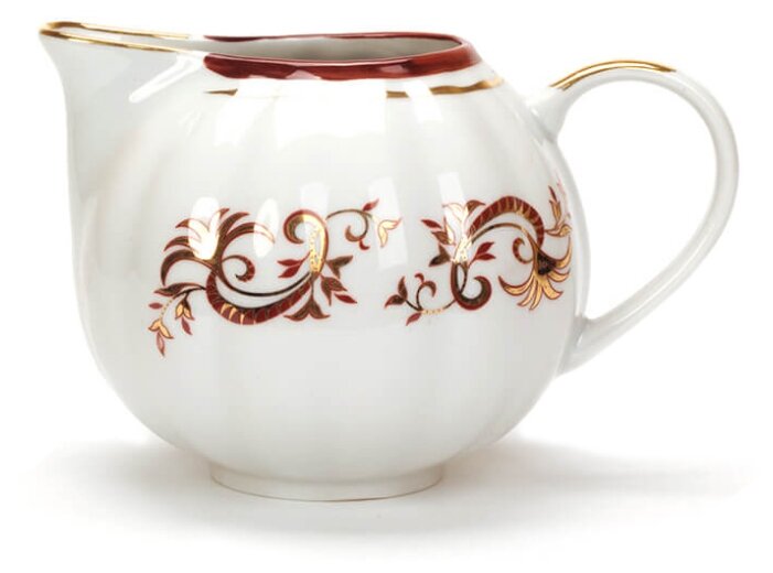Чайный сервиз Дулёвский фарфор Тюльпан Золотое кружево 21 предмет с1715 (фото modal 4)