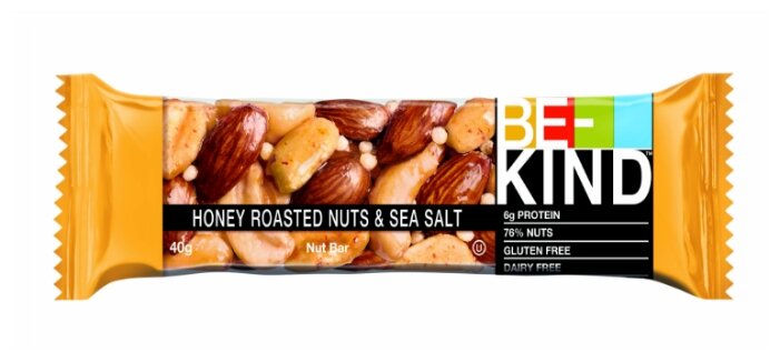 Ореховый батончик KIND Honey Roasted Nuts & Sea Salt, 12 шт (фото modal 9)