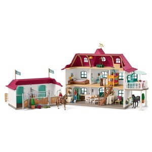 Игровой набор Schleich Большой конный двор с жилым домом и конюшней 42416 (фото modal nav 2)