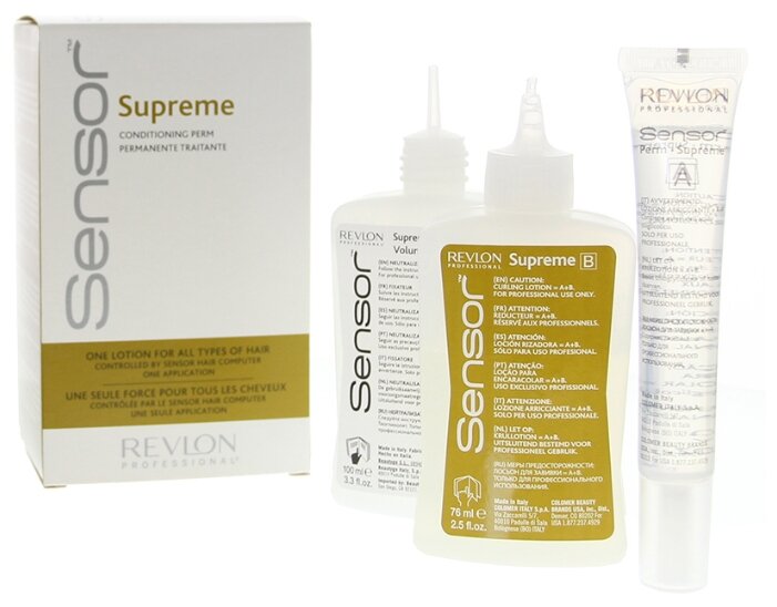 Revlon Professional Sensor Perm Supreme Средство для химической завивки сухих и ломких волос (фото modal 2)