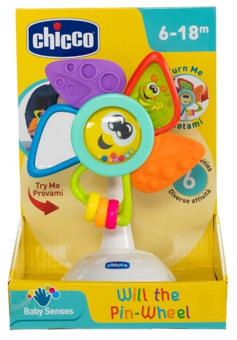 Развивающая игрушка Chicco Will the Pinwheel (фото modal 3)