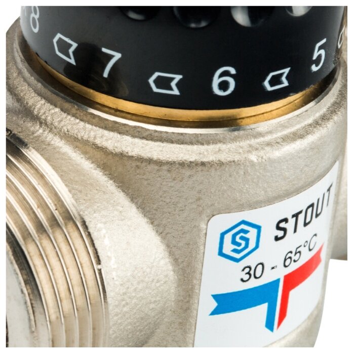 Термостатический клапан для радиатора STOUT SVM-0025-356532 (фото modal 4)
