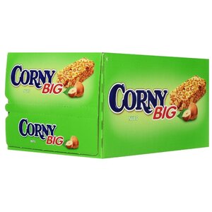 Злаковый батончик Corny Big Nuts с лесными орехами, 24 шт (фото modal nav 1)