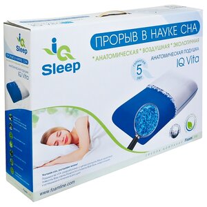 Подушка IQ Sleep IQ Vita, M 34 х 59 см (фото modal nav 2)