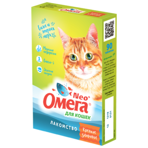 Добавка в корм Омега Neo + Крепкое здоровье для кошек (фото modal nav 1)