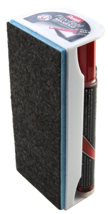 Pentel Набор маркеров для доски Maxiflo Flex Feel с магнитной губкой MWL5SBF-4N (1-5мм, 4 шт.) (фото modal 4)