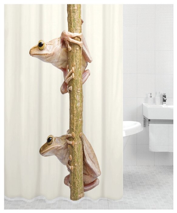 Штора для ванной Bath Plus Tree Frog 180х200 (фото modal 1)
