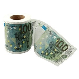 Туалетная бумага Эврика 100 евро (фото modal nav 2)