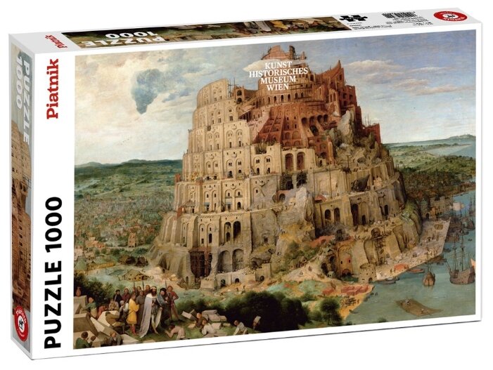 Пазл Piatnik Брейгель Вавилонская башня (563942), 1000 дет. (фото modal 1)