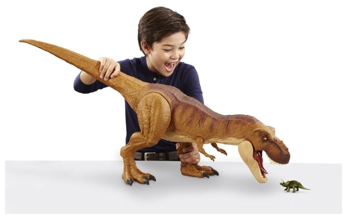 Фигурка Mattel Jurassic World Колоссальный динозавр Рекс FMM63 (фото modal 10)