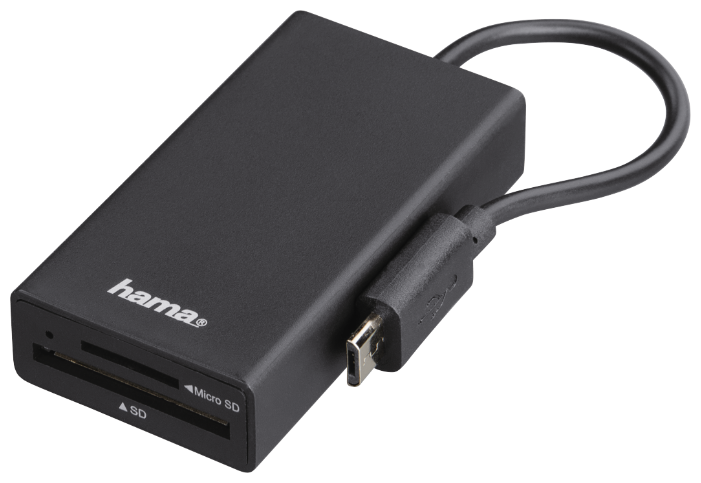 USB-концентратор HAMA OTG Hub (00054141), разъемов: 1 (фото modal 2)