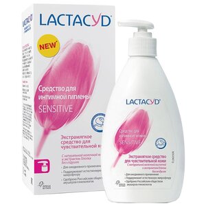 Lactacyd Средство для интимной гигиены Sensitive, 200 мл (фото modal nav 1)