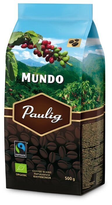 Кофе в зернах Paulig Mundo (фото modal 2)