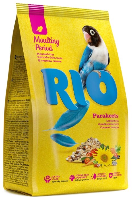 RIO корм Moulting period для средних попугаев (фото modal 2)