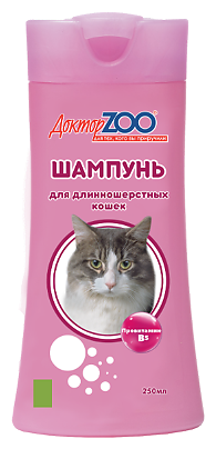 Шампунь Доктор ZOO для длинношерстных кошек 250 мл (фото modal 2)