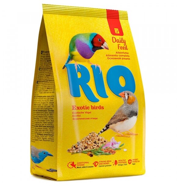 RIO корм Daily feed для экзотических птиц (фото modal 3)