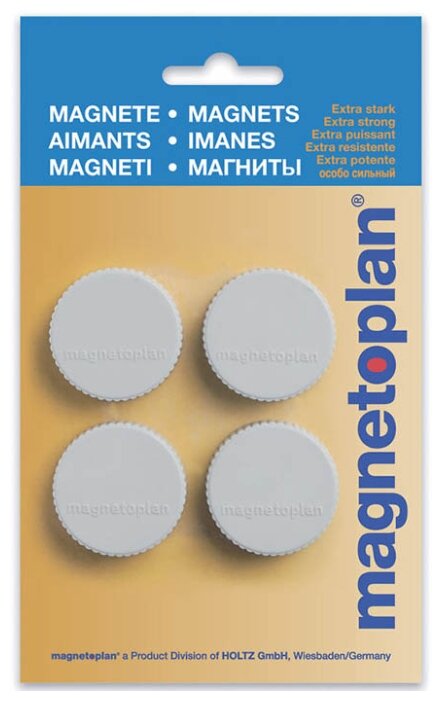 Магниты для доски Magnetoplan Magnum 16600400/16600406/16600412/16600414 (фото modal 1)