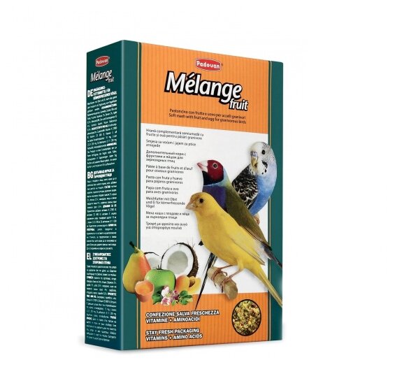 Padovan корм Melange Fruit для зерноядных птиц (фото modal 1)