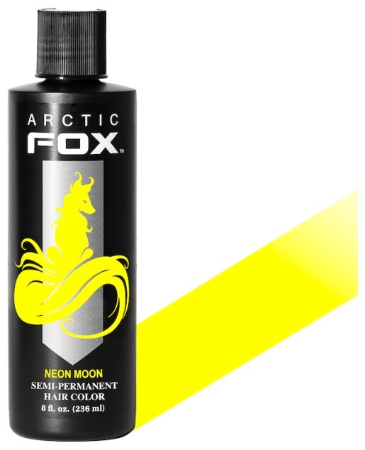 Средство Arctic Fox Semi-Permanent Hair Color Neon Moon (желтый) (фото modal 1)