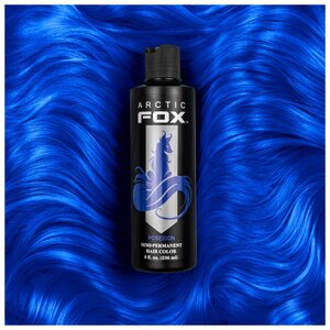 Средство Arctic Fox Semi-Permanent Hair Color Poseidon (темно-синий) (фото modal nav 3)