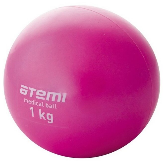 Медбол ATEMI ATB01, 1 кг (фото modal 1)